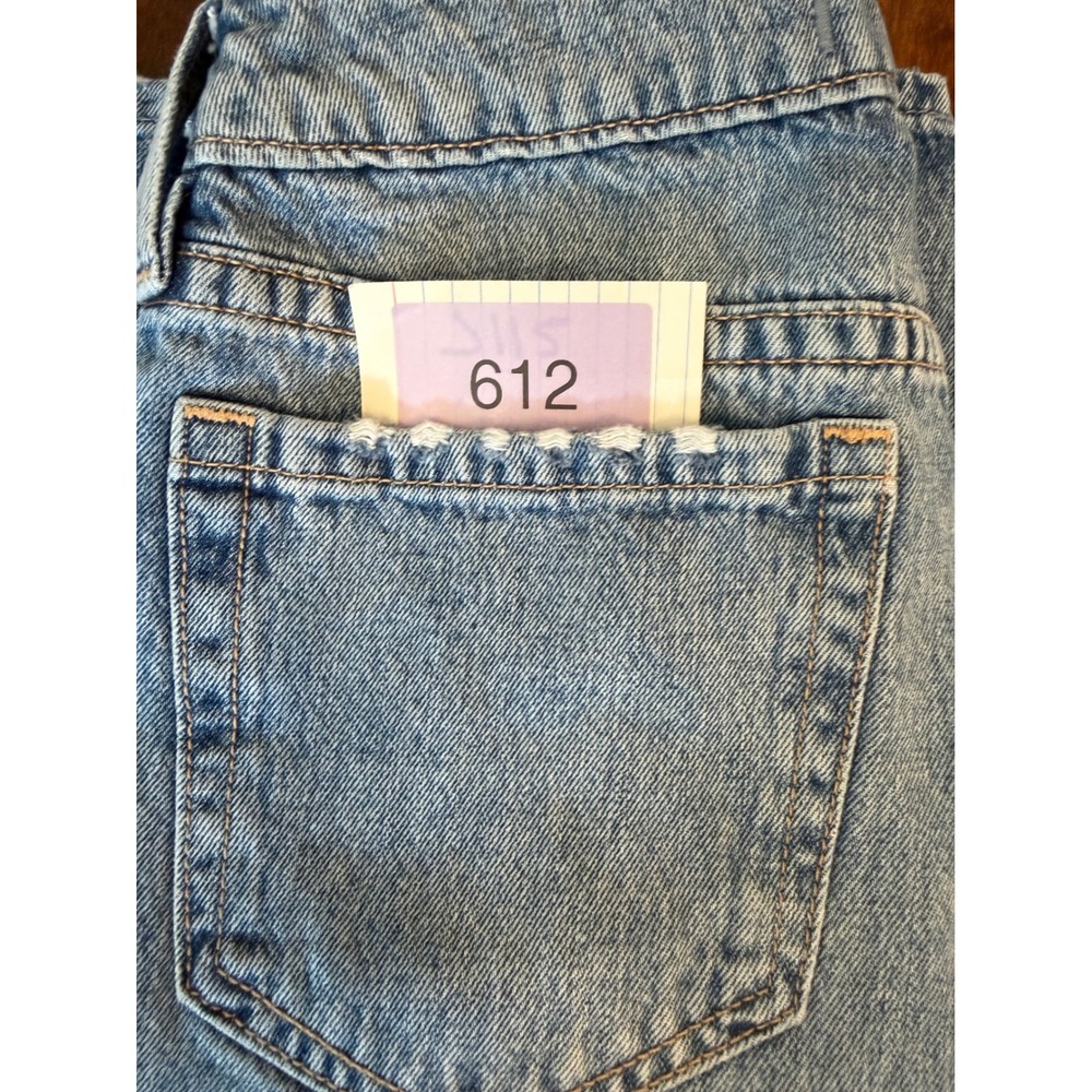 Hollister Low-Rise Super Baggy Jeans Light Wash Wide Leg Denim W23 000R Regular - Picture 9 of 9
